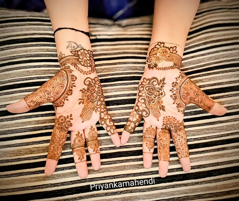 Karvachauth Mehndi Design